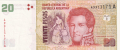Argentina 20 Pesos, (1990-2003)