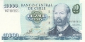 Chile 10,000 Pesos, 2002