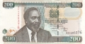 Kenya 200 Shillings,  1. 6.2005