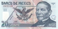 Mexico 20 Pesos, 17. 5.2001
