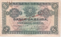 Mozambique 5 Libras Esterlinas, 15. 9.1919
