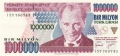 Turkey 1,000,000 Lira, (1995)