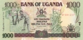 Uganda 1000 Shillings, 2000