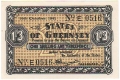 Guernsey 1 Shilling, 3p, 16.10.1941