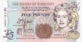 Guernsey 5 Pounds, from 1996