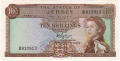 Jersey 10 Shillings, (1963)