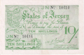 Jersey 10 Shillings, 1942