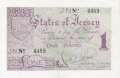 Jersey 1 Pound, 1942