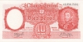 Argentina 10 Pesos, (1954-63)