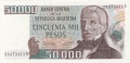 Argentina 50,000 Pesos, (1979-83)