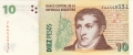 Argentina 10 Pesos, (2003)