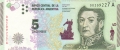 Argentina 5 Pesos, (2016)