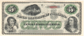 Argentina 5 Pesos Fuertes,  2. 1.1869
