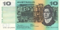 Australia 10 Dollars, (1985)