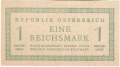 Austria 1 Reichsmark, 1945