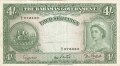 Bahamas 4 Shillings, (1953)
