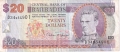 Barbados 20 Dollars, (1997)