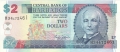 Barbados 2 Dollars, (2000)
