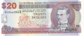 Barbados 20 Dollars, (2000)