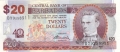 Barbados 20 Dollars,  2. 5.2012