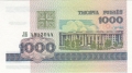 Belarus 1000 Rublei, 1998