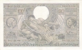 Belgium 100 Francs = 20 Belgas, 17.12.1938