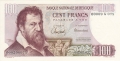Belgium 100 Francs, 1971 various dates