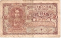 Belgium 2 Francs, 13. 4.1915