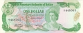 Belize 1 Dollar,  1. 6.1980