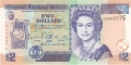 Belize 2 Dollars,  1. 1.1999