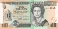 Belize 10 Dollars,  1. 5.2016