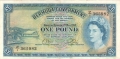 Bermuda 1 Pound,  1. 5.1957