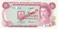 Bermuda 5 Dollars,  1. 4.1978