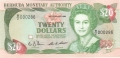 Bermuda 20 Dollars, 20. 2.1989