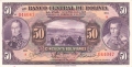 Bolivia 50 Bolivianos, L.20.7.1928