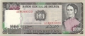 Bolivia 1000 Pesos Bol., D.1982