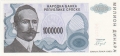 Bosnia-Herzegovina 1,000,000 Dinara, 1993