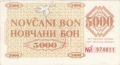 Bosnia-Herzegovina 5000 Dinara, 