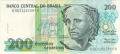 Brazil 200 Cruzeiros, (1990)