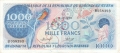 Burundi 1000 Francs,  1. 4. 1968