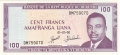 Burundi 100 Francs,  1. 5.1993