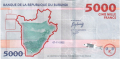 Burundi 5000 Francs,  7.11.2022