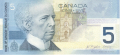 Canada 5 Dollars, 2002