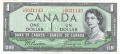 Canada 1 Dollar, 1954
