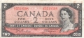 Canada 2 Dollars, 1954