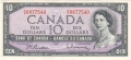 Canada 10 Dollars, 1954 (1961)