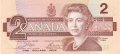 Canada 2 Dollars, 1986