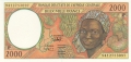 CentralAfricanStates 2000 Francs, 1993