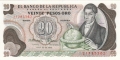 Colombia 20 Pesos,  1. 1.1981