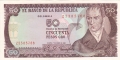 Colombia 50 Pesos,  1. 1.1980